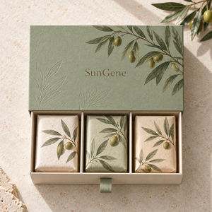 Juego de Jabones en Barra Estilo Cajón, Caja de Embalaje Rígida - Product Image 2