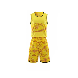 Conjunto de Uniforme de Baloncesto Sublimado al por Mayor, Camiseta y Pantalones Cortos, Kit de Equipo Personalizado, Ropa Deportiva Transpirable, Cómoda y de Secado Rápido - Product Image 6