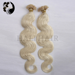 Premium 100g Double Dessiné Vietnamien Hali Kératine Infusé Pointe Plate Super Amical pour Peau Sensible Extensions de Cheveux Humains - Product Image 1