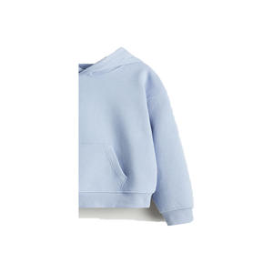 Sudadera con Capucha para Mujer, Invierno, Spandex/Algodón/Fibra de Bambú, Forro Polar Ecológico, Transpirable, Resistente al Viento, Bordada, Oversize, Lisa en la Parte Delantera - Product Image 5