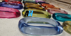 Customized Modern Acrylic Chain Wall Accents Handmade Modern <b>Ornamental</b> Resin Hanging for Home Decor Diwali Festival Ready - Product Image 2