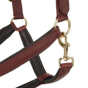 Premium Quality Genuine Leather Horse Riding English Western Style Accessories Leather Polo <b>Halter</b> for Western Saddle - Product Image 4