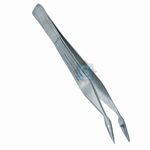 Pinzas Curvas Walter Carmalt de Punta Fina Serrada, de Alta Calidad, 4.75 Pulgadas, para Uso Quirúrgico ORL - Product Image 2