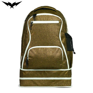 Sac à dos de cheerleading grande capacité personnalisé, imprimé par transfert thermique, motif pailleté, décontracté, sportif, imperméable pour le sport - Product Image 1