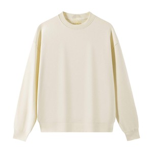 Wholesale Garment Dyed Sweatshirt Heavy Cotton Vintage Sweatshirt Custom Embroidered Sweatshirt - Product Image 4