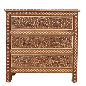 Table basse en os incrusté fait main de qualité supérieure avec finition mosaïque décorative, meuble de luxe pour l'intérieur moderne de la maison, à vendre - Product Image 2
