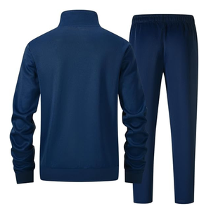 Ensemble de survêtement pour homme personnalisé avec logo, faible MOQ, 2 pièces, décontracté, pantalon de survêtement et sweat à capuche, tenue de sport et de détente - Product Image 5