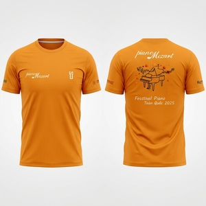 เสื้อเปียโน พิมพ์ลายแบบซับลิเมชั่น ระบายเหงื่อได้ดี รับผลิตแบบ OEM ODM เสื้อเปียโนสั่งทำจำนวนมาก ผู้ผลิตเสื้อผ้าสำหรับงานเทศกาลดนตรี - Product Image 2
