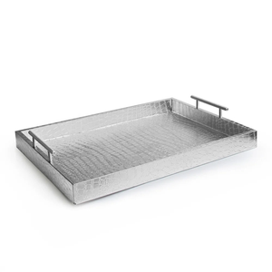 Bandeja Metálica con Asa para Servicio Rápido en Restaurantes, Bodas, Fiestas de Ramadán, Bandeja para Exhibición de Alimentos, Bandejas Metálicas para Servir en el Hogar - Product Image 3