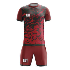 Nueva Llegada, Uniformes de Fútbol para Hombre al por Mayor, Transpirables, de Secado Rápido, Conjuntos de Fútbol Retro de Calidad - Product Image 3