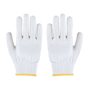 Gants de travail industriels en cuir de vachette de qualité supérieure, fabriqués sur mesure, anti-vibrations, pour la sécurité des conducteurs et la construction - Product Image 4