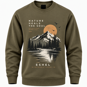 Sweat-shirts graphiques en polaire polyester, usine de vêtements en marque blanche pour commandes de marques personnalisées pour les marques de vêtements mondiales - Product Image 1