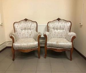 Ensemble de canapés et fauteuils en bois modernes pour salon, sièges spacieux, construction durable et apparence élégante pour l'ameublement de la maison - Product Image 1