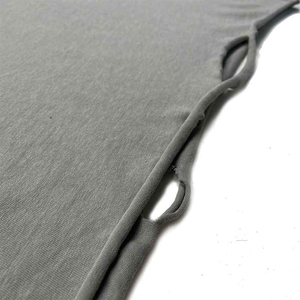 T-shirts d'été déchirés style streetwear, col rond, manches courtes, 100% coton, légers, service OEM, en vente - Product Image 3