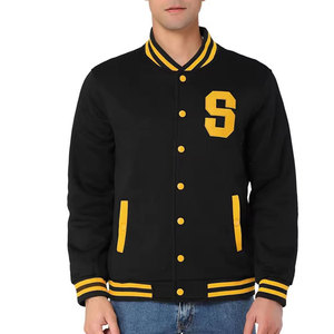Veste de baseball personnalisée de style streetwear avec un confort premium, moderne et classique, en promotion - Product Image 1