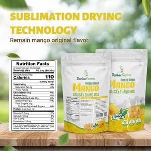 Mango Deshidratado en Rodajas Nature Sweet FD, Crujiente, Sabor Real, Sin Azúcar, Precio de Fábrica, Refrigerio Saludable, Vietnam, a Granel, ISO - Product Image 4