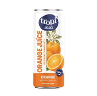 TROPI MAX Fruitsapdrank Sinaasappel Ananas Mangosteen 250ml 330ml 500ml Private Label OEM ODM