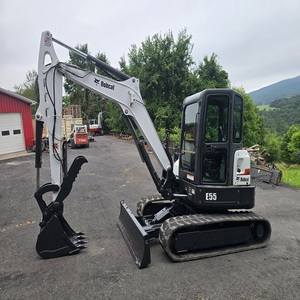 รถขุดขนาดเล็กพรีเมียม Bobcat E55 ออกแบบมาเพื่อการใช้งานที่ราบรื่น ประสิทธิภาพสูงสุด และการใช้งานที่ยาวนาน - Product Image 3