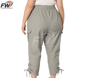 กางเกงคาร์โก้ผู้ชายคุณภาพสูง ผ้าแคนวาสหนา ทนทานต่อสภาพอากาศ ระบายอากาศได้ดี ทรงหลวม มีกระเป๋าหลายช่อง ปรับแต่งได้ - Product Image 2