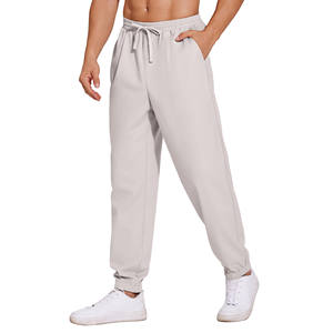 Pantalones Deportivos Transpirables para Hombre, Pantalones de Felpa de 350 g/m², Corte Holgado, Temporada de Verano, Algodón/Poliéster - Product Image 6