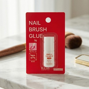 [K-ESSENTIALS] Colle à ongles adhésive 3g à appliquer au pinceau, professionnelle, longue tenue, fixation rapide, colle pour faux ongles - Product Image 4