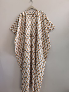 Lot de robes kaftan longues en coton léger et respirant - Product Image 6