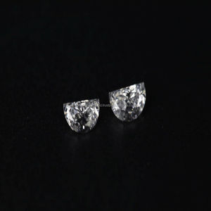 Precio al por mayor de SHRAMAN DIAMOND: Diamantes sueltos de corte media luna de fantasía, color DEE, CVD HPHT, cultivados en laboratorio, sintéticos, para fabricación de joyas. - Product Image 5
