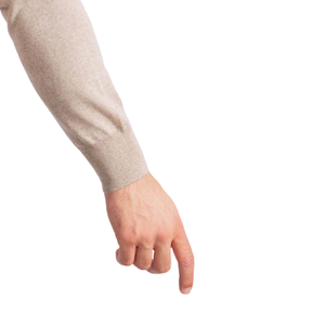 Pull en maille à col rond pour homme, manches longues, uni, doux, chaud, décontracté, hiver, personnalisé, 100% coton, coupe classique, léger - Product Image 3