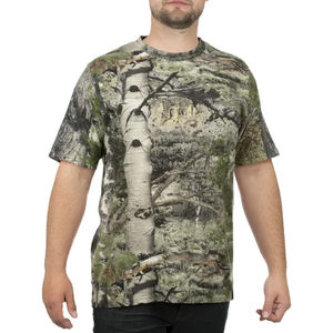 เสื้อเชิ้ตสำหรับล่าสัตว์ผู้ชาย ลายเรียบ ผ้าโพลีเอสเตอร์/คอตตอน รับสกรีนโลโก้ กันลม กันน้ำ ระบายอากาศ ป้องกันแบคทีเรีย แขนยาว - Product Image 1