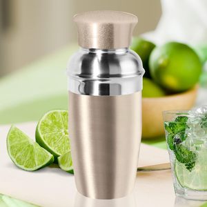 El Mejor Coctelera Portátil de 10oz, Acero Inoxidable con Acabado Dorado, Mezclador de Bebidas Individual, Venta al por Mayor a Nivel Global - Product Image 1