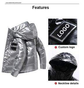 Chaqueta de invierno impermeable para hombre de moda 2021 de Punchin Sports Canvas Puffer Coat - Product Image 4