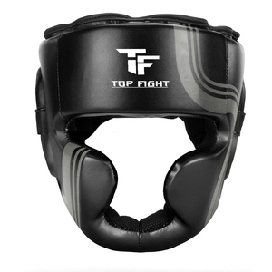 Protège-tête de boxe de qualité supérieure, taille unique pour tous les âges, casque de boxe fermé, protection de la tête pour le sparring, le MMA et le kickboxing - Product Image 4