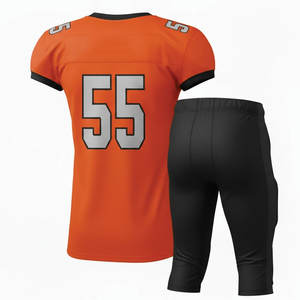 Uniforme de football américain professionnel, tissu léger et respirant avec coutures durables, conçu pour les entraînements et les matchs - Product Image 2