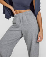 Pantalon de survêtement en molleton pour femme de qualité supérieure, coupe oversize, vente en gros, joggings décontractés à jambe large pour femme