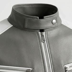 Chaqueta de Motociclista de Cuero Genuino para Hombre de la Mejor Calidad, Nueva Colección de Invierno, Chaquetas de Motocicleta con Protecciones Desmontables Personalizadas - Product Image 4