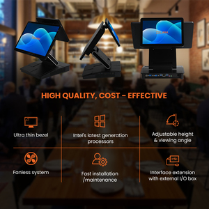 Registratore di <span class=keywords><strong>Cassa</strong></span> con Doppio Schermo Touch da 15.6" per Piccole/Grandi Imprese con Processori Windows J6412/ I3/ I5 Sistema di <span class=keywords><strong>Cassa</strong></span> per Supermercati - Product Image 6