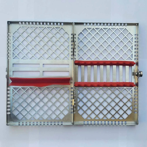 Casetes para Instrumentos Dentales, Bandejas de Esterilización Reutilizables de Acero Inoxidable, Certificación CE, Varias Cantidades - 5 Piezas, 7 Piezas - Product Image 5