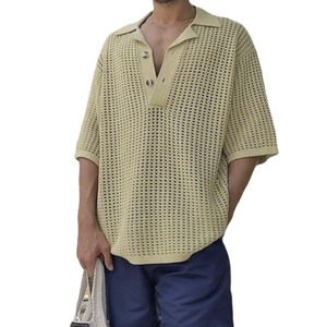 เสื้อโปโลฤดูร้อนผู้ชาย เสื้อโปโลแบบใหม่มาแรงปี 2026 คุณภาพสูง แฟชั่นลำลอง ระบายอากาศได้ดี เสื้อโปโลแขนสั้นสำหรับผู้ชาย - Product Image 2