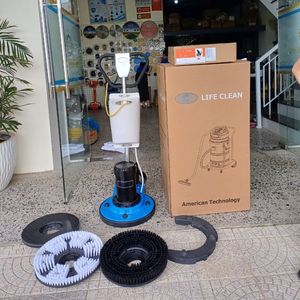 Pulidora y Esmeriladora Industrial Eléctrica de 2.0HP para Pisos, Multifunción, de 17 Pulgadas, con Colector de Hierro y Accesorios - Product Image 2
