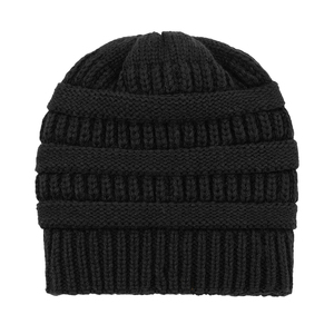 Custom Rib Knit Beanie Hat Women <b>Men</b> Winter Cuffed <b>Cap</b> Soft Stretch Warm Plain Skull <b>Cap</b> OEM Wholesale - Product Image 2