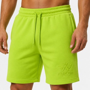 Shorts de sport d'été pour hommes avec logo personnalisé, en coton, coupe ample, taille élastique, style décontracté, broderie, pour loisirs et sport - Product Image 6