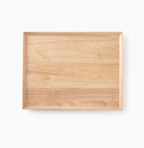 Bandeja de Servir Rectangular de Madera de Acacia Sólida, Moderna, de Alta Calidad, Ecológica y Multifuncional para el Hogar y Hoteles - Product Image 3