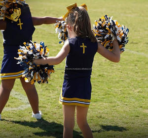 Wholesale Custom Youth Cheerleading Uniforms Printed <b>Sexy</b> <b>Cheers</b> <b>Leader</b> Costume on Polyester Fabric with Sublimation Technique - Product Image 3