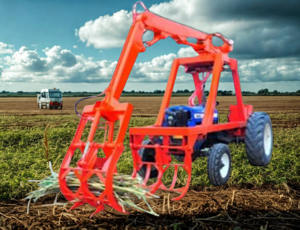 Cargador de Caña de Azúcar Sabin con Rodamiento Digital, Capacidad de 30-40 MT/h, 60-90 HP, Reduce la Necesidad de Trabajo Manual - Product Image 3