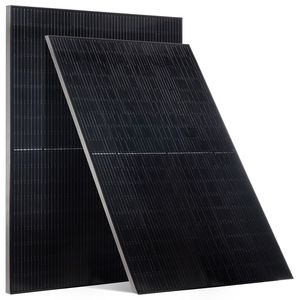 2 pannelli solari monocristallini da 400W, alta efficienza del 23%, stabili, con uscita MC4, telaio in alluminio, impermeabilità IP65, potenza massima - Product Image 1