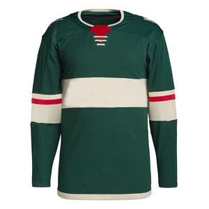 Maillot de hockey sur glace personnalisé respirant à manches courtes, sublimé, vêtement de sport d'équipe, uniforme d'entraînement de hockey imprimé et cousu, été - Product Image 3