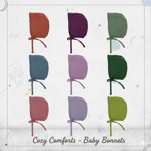 Bonnets pour bébé doux et respirants, 100% coton ou coton de bambou, couvre-chef doux pour les nouveau-nés - Product Image 3