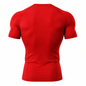 Custom <b>Men's</b> <b>Compression</b> Gym T-<b>Shirt</b> Quick Dry Fitness Workout Sportswear Bodybuilding Training Running Athletic Performance Tee - Product Image 3