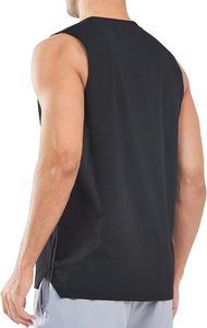 Men's <b>Stringer</b> Tank Top Bodybuilding Workout <b>Vest</b> Breathable Athletic Sleeveless Gym Shirt OEM ODM Private Label Production - Product Image 2