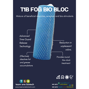 Green <b>Plastic</b> FOG Management <b>Block</b> for Wastewater Treatment - Product Image 5